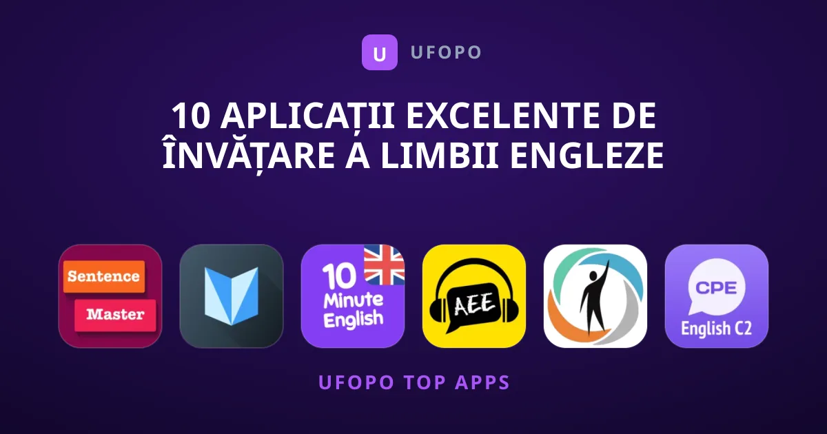 10 Aplicații Excelente de Învățare a Limbii Engleze